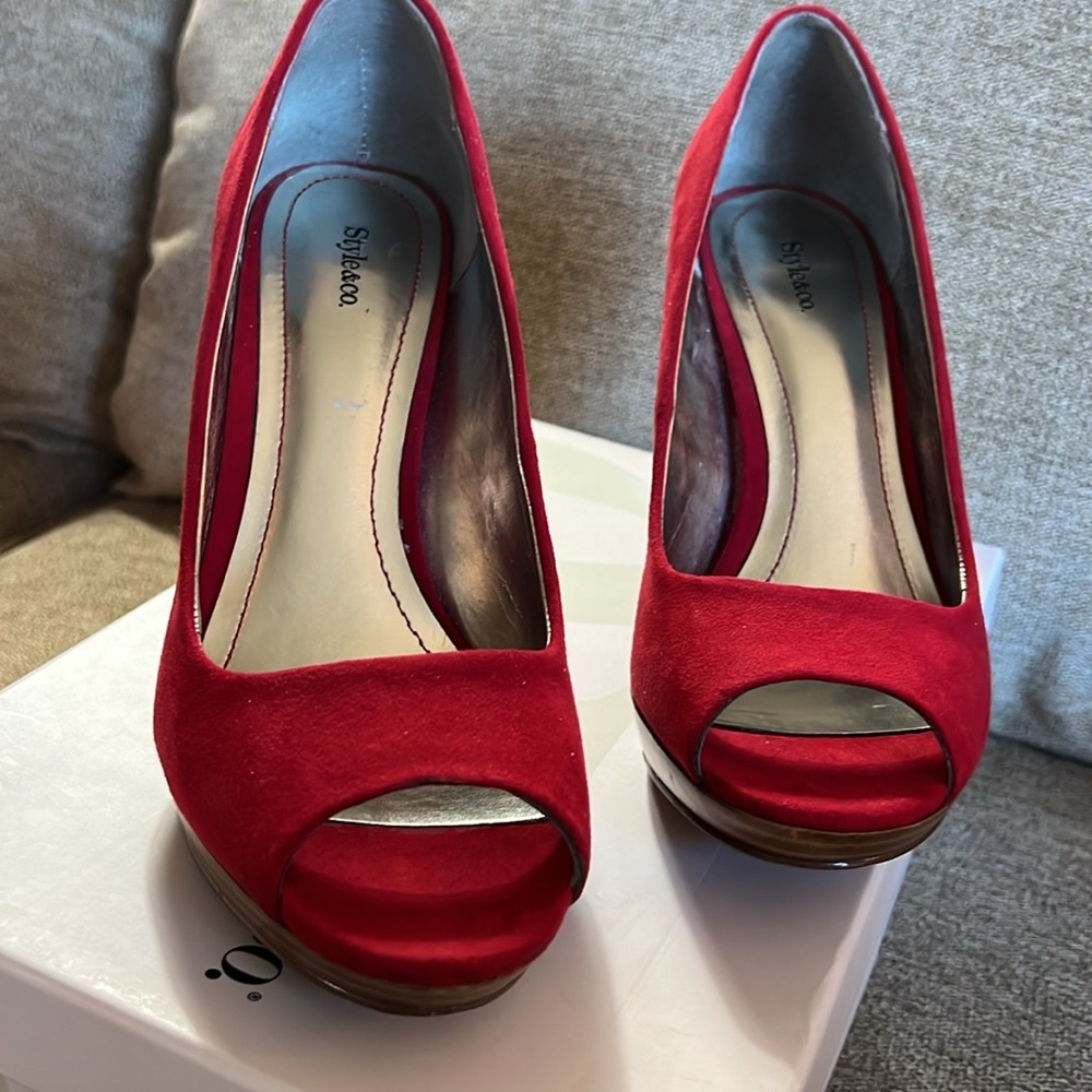 Open Toe Heels - image 2